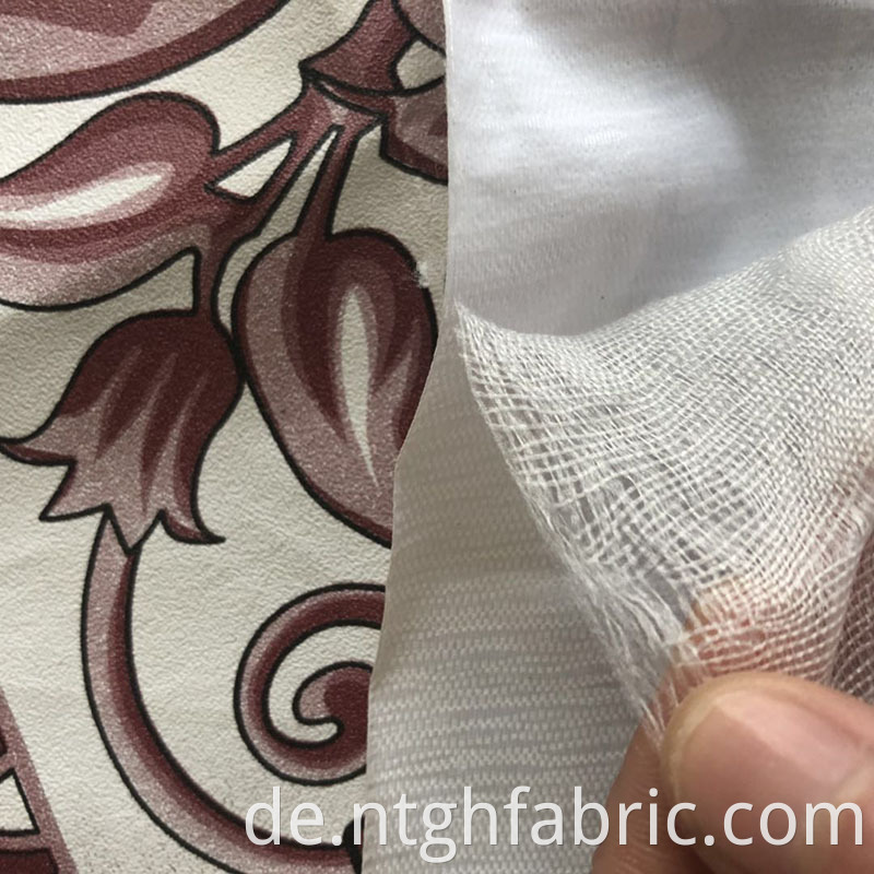 Backing Leather Fabric